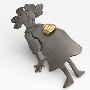 Ultracraft Pregnant Woman Brooch